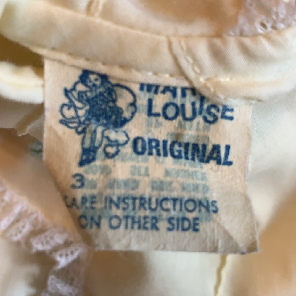 Vintage Mary Louise Original pale yellow circle dress / pageant dress Size 3 - Picture 9 of 10